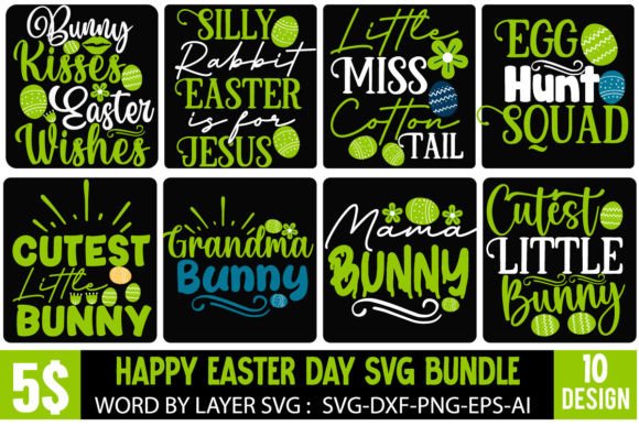 Download Happy Easter Day SVG Bundle - Premium Resources